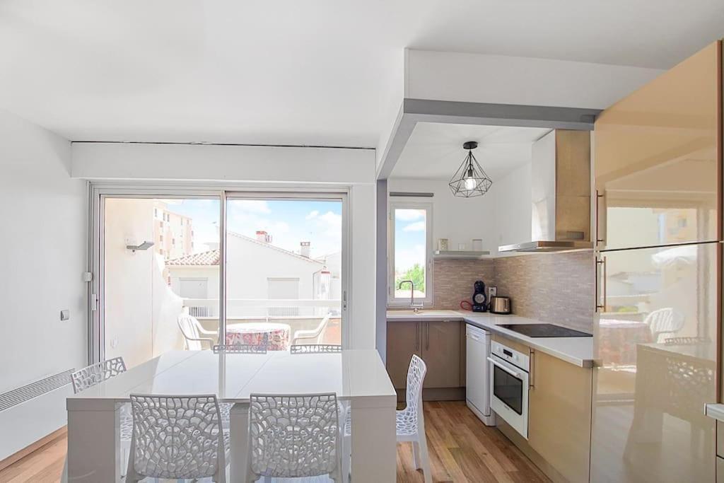 Appartement Calme Et Moderne Avec Vue Mer 74 Canet-en-Roussillon Zewnętrze zdjęcie